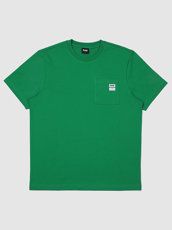 [FIFA 1904]포켓 베이직 티셔츠 GREEN (FF32TH35U_730)